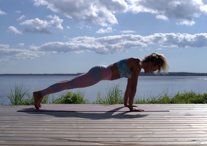 Yoga am See