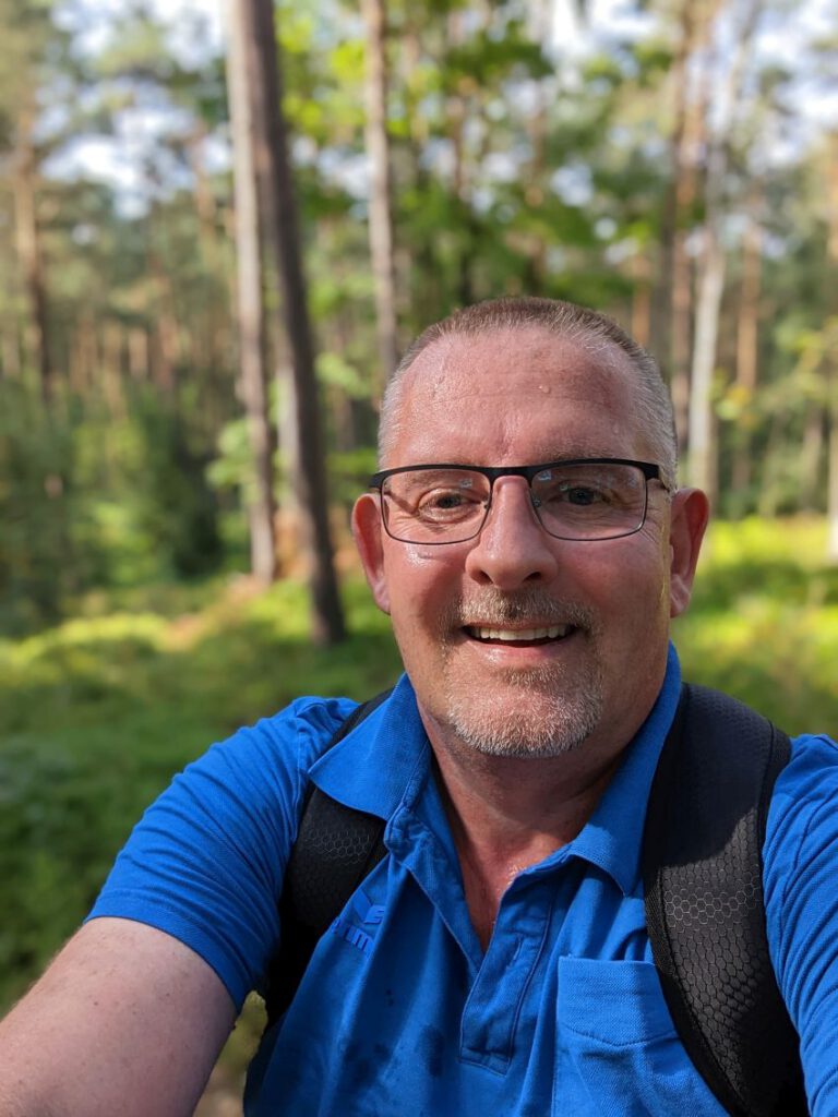 Marco in der Fischbecker Heide