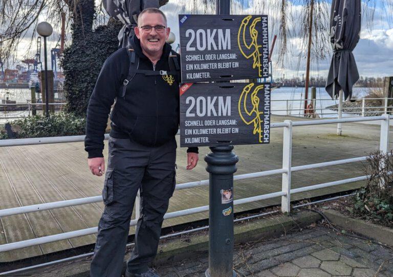 Spaß auf den ersten 20km