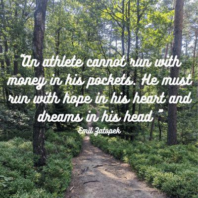 Zitat Emil Zatopek