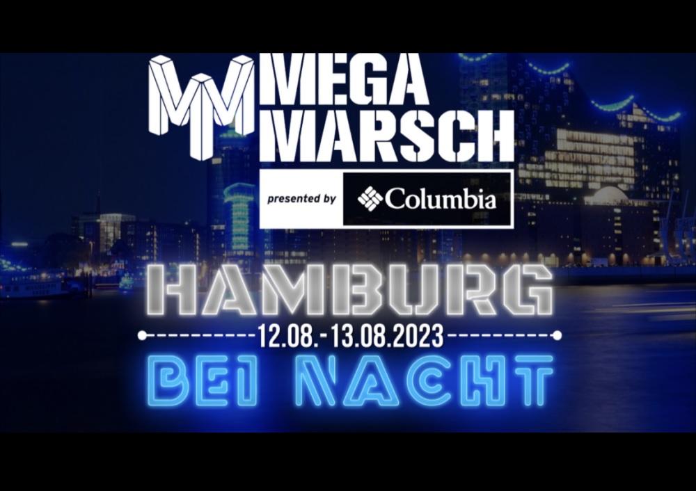 MegaMarsch Hamburg bei Nacht 2023